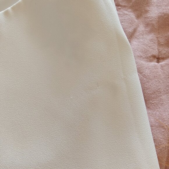 Galina David's Bridal Ivory Sleeveless Wedding Dress Gown 12 - Picture 15 of 16